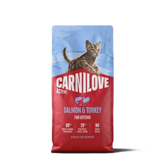 Carnilove Carnilove Active Cat Salmon & Turkey Kitten