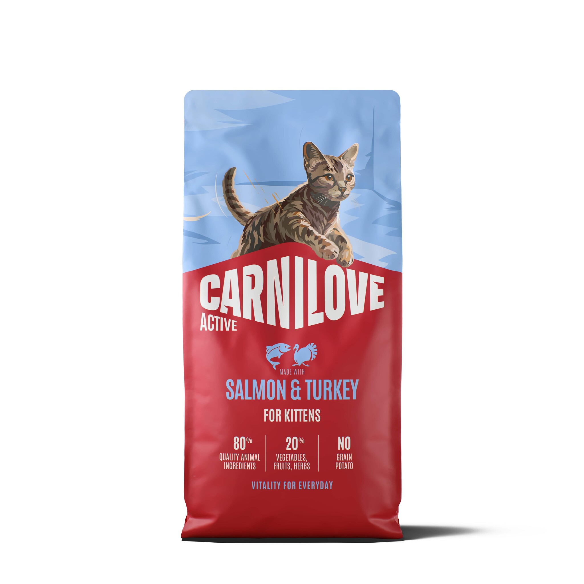 Carnilove Active Cat Salmon & Turkey Kitten