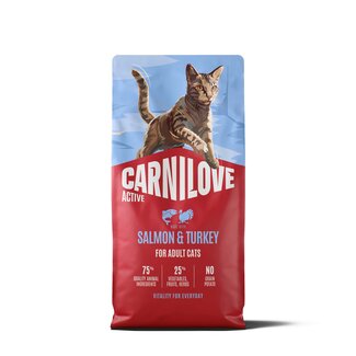 Carnilove Carnilove Active Cat Salmon & Turkey Adult