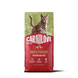 Carnilove Carnilove Active Cat Duck & Pheasant Sterilised Adult
