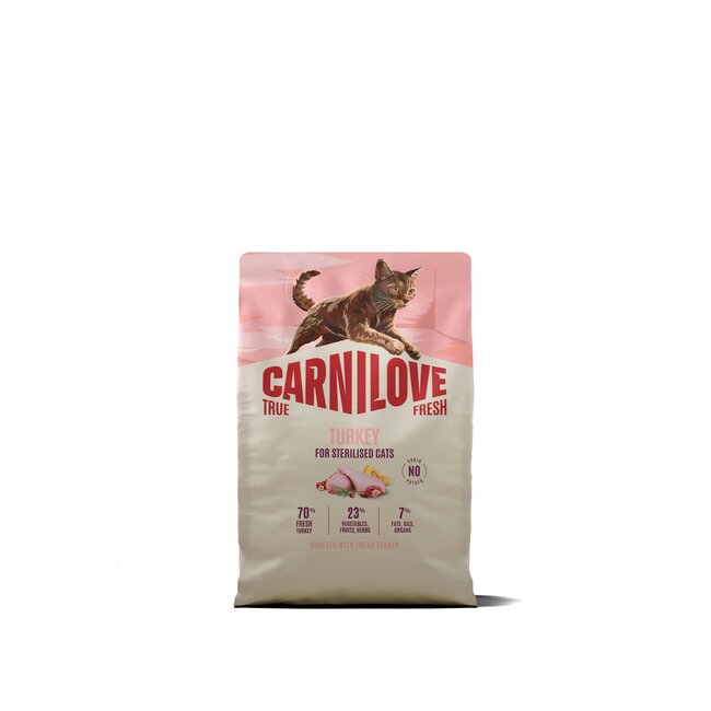 Carnilove True Fresh Cat Turkey Sterilised Adult