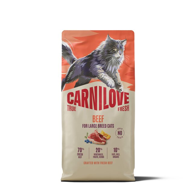 Carnilove True Fresh Cat Beef Adult Large Breed