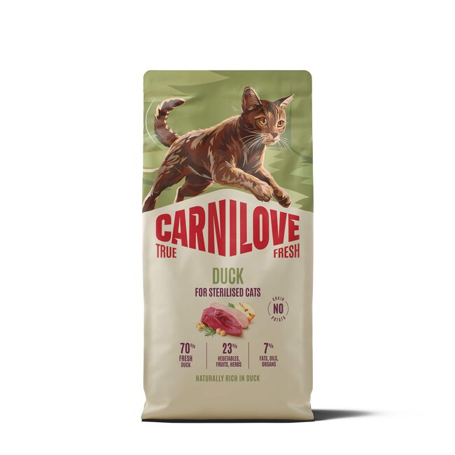Carnilove True Fresh Cat Duck Sterilised Adult