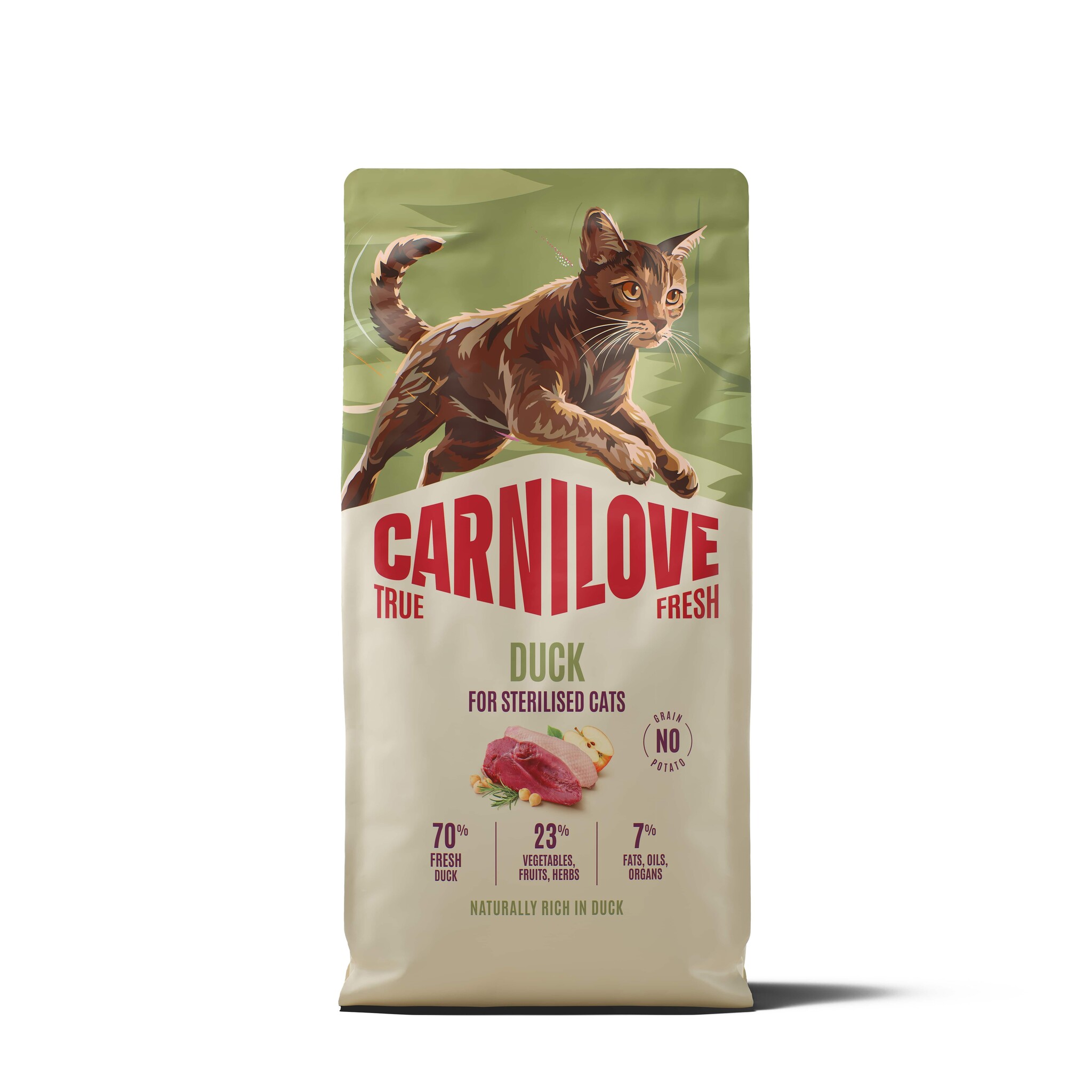 Carnilove True Fresh Cat Duck Sterilised Adult