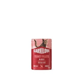 Carnilove Carnilove Cat Pouch Jelly Turkey & Valerian 24 x 85 g