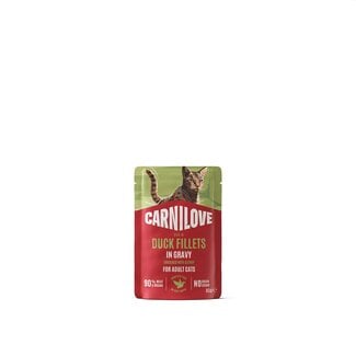 Carnilove Carnilove Cat Pouch Gravy Duck & Catnip 24 x 85 g