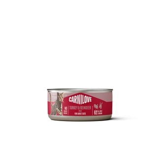 Carnilove Carnilove Cat Can Paté Turkey & Reindeer 12 x 100 g