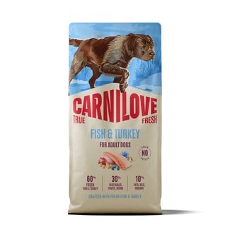 Carnilove Carnilove True Fresh Dog Fish & Turkey Adult