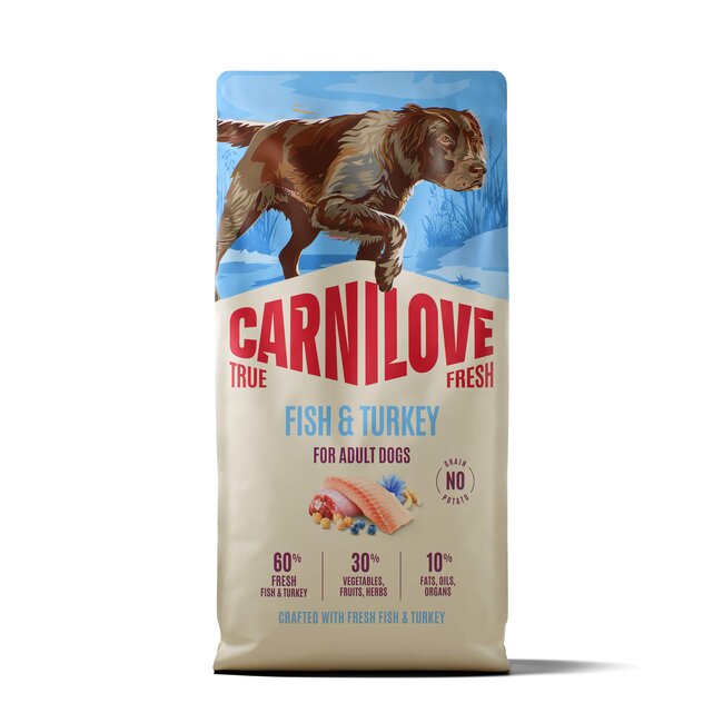 Carnilove True Fresh Dog Fish & Turkey Adult