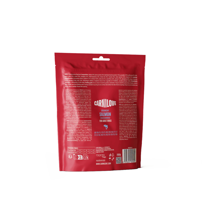 Carnilove Dog Crunchy Snack Salmon & Blueberries 200 g