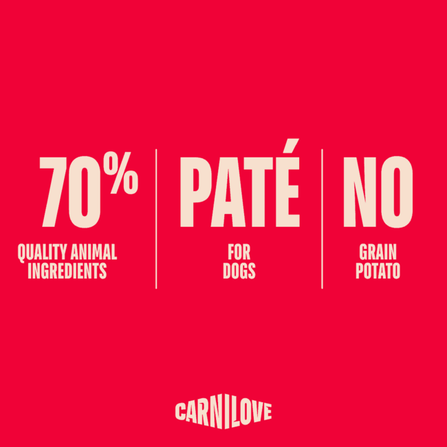 Carnilove Dog Pouch Paté Multipack 4 x 300 g