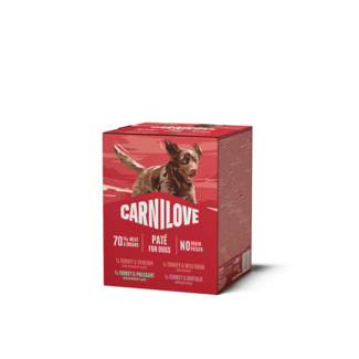 Carnilove Carnilove Dog Pouch Paté Multipack 4 x 300 g