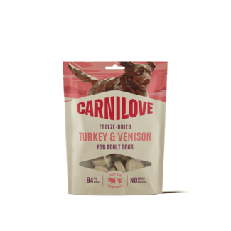 Carnilove Carnilove Dog Freeze Dried Turkey & Venison 60 g