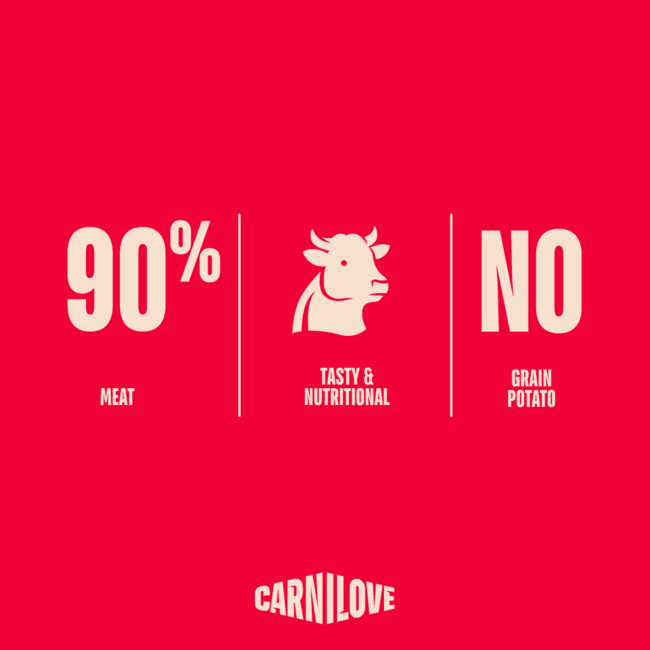 Carnilove Dog Jerky Beef Fillet 100 g