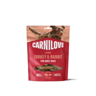 Carnilove Carnilove Dog Jerky Turkey & Rabbit 100 g
