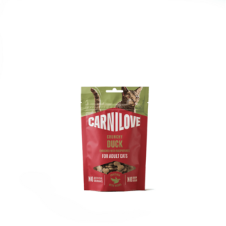 Carnilove Carnilove Cat Crunchy Snack Duck & Raspberries 50 g