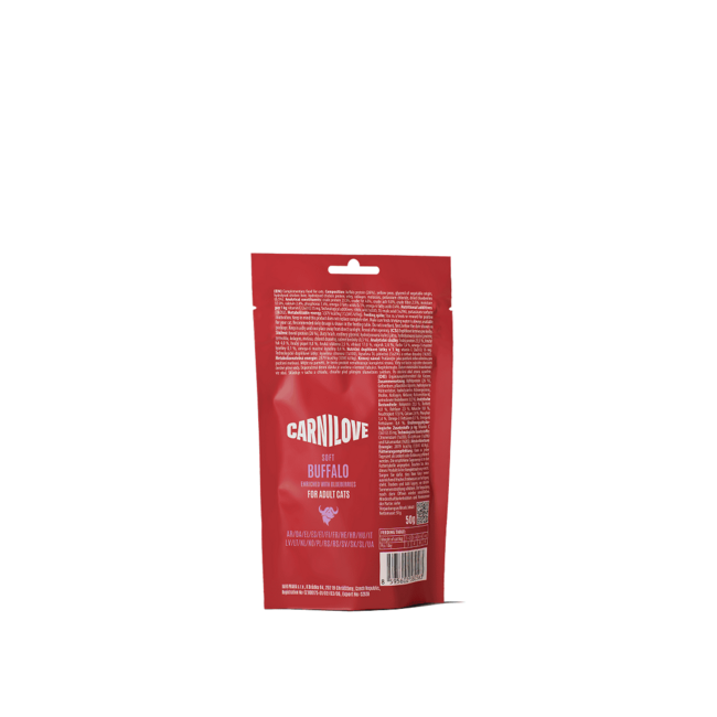 Carnilove Cat Soft Snack Buffalo & Blueberries 50 g