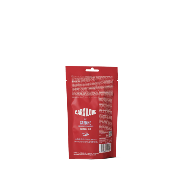 Carnilove Cat Soft Snack Sardine & Strawberry 50 g