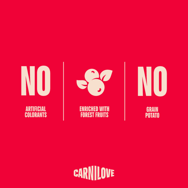 Carnilove Cat Soft Snack Sardine & Strawberry 50 g