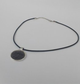 Janshop Konijnenvacht donkergrijs Ketting