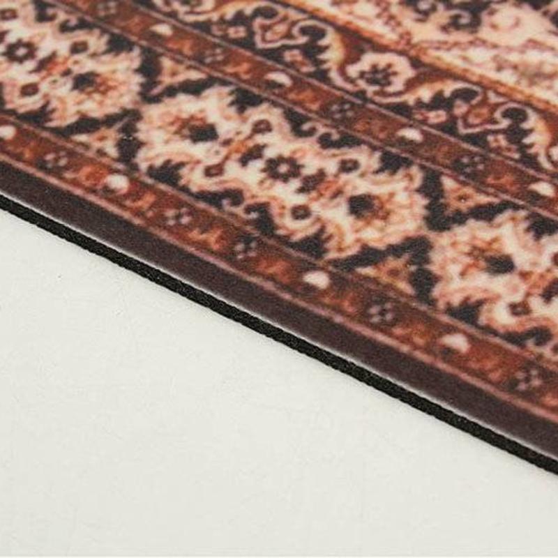 Janshop Rood 280x180mm Vintage Muismat Perzisch Tapijt Met Kwastjes