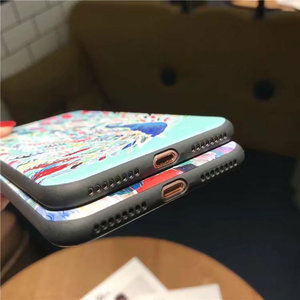 Janshop Pauw Olieverf Stijl iPhone 7/8 Hoesje