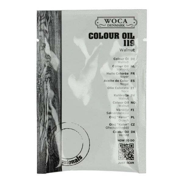 Tester Woca Colour Oil 25 ml zakje