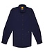 Trashness SPREAD COLLAR NAVY SHIRT