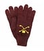 Trashness WOOL GLOVES BURGUNDY