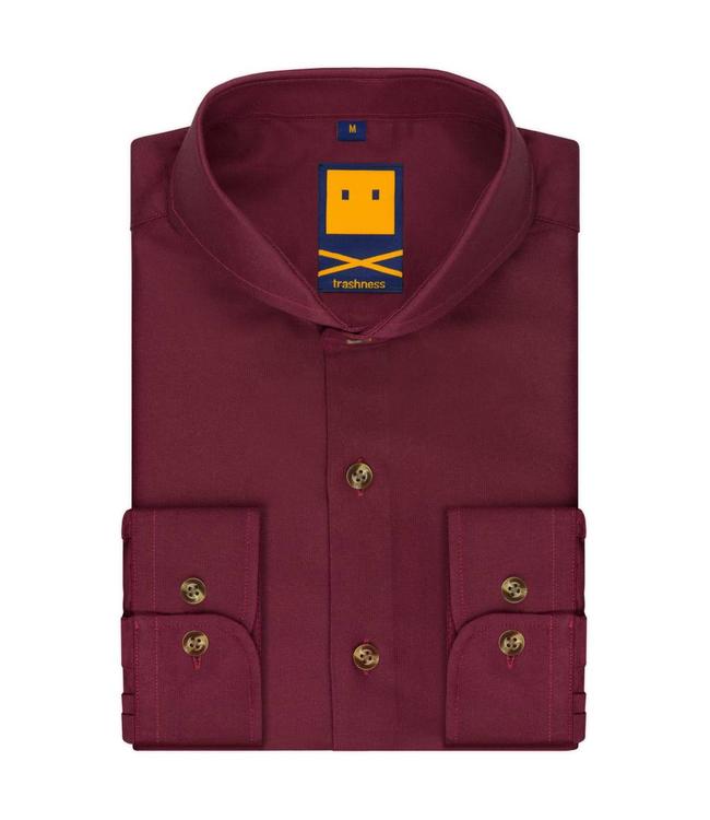 Trashness EXTREME CUTAWAY™ BURGUNDY SHIRT