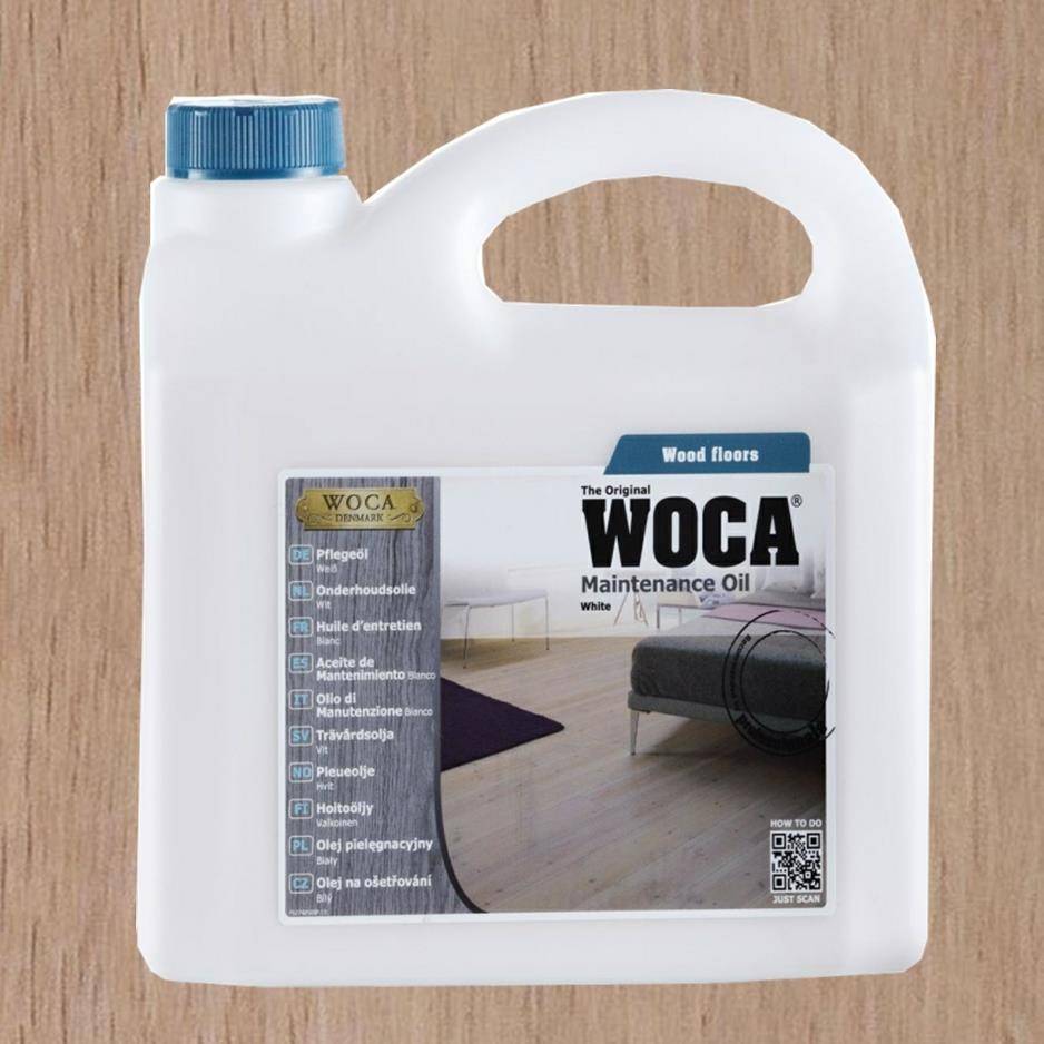 Woca Onderhoudsolie Wit 1L