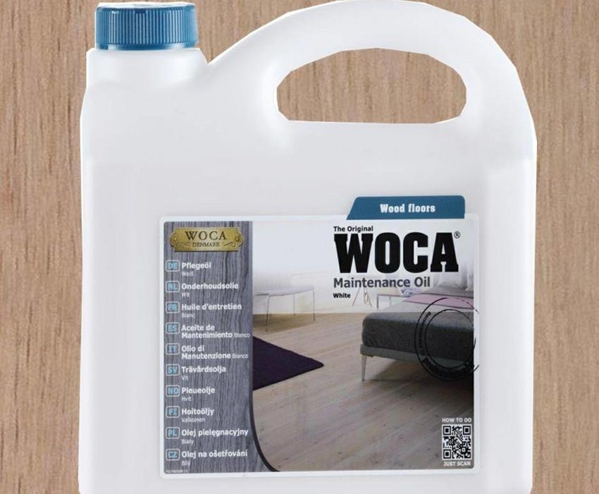 Woca Onderhoudsolie Wit 2,5L