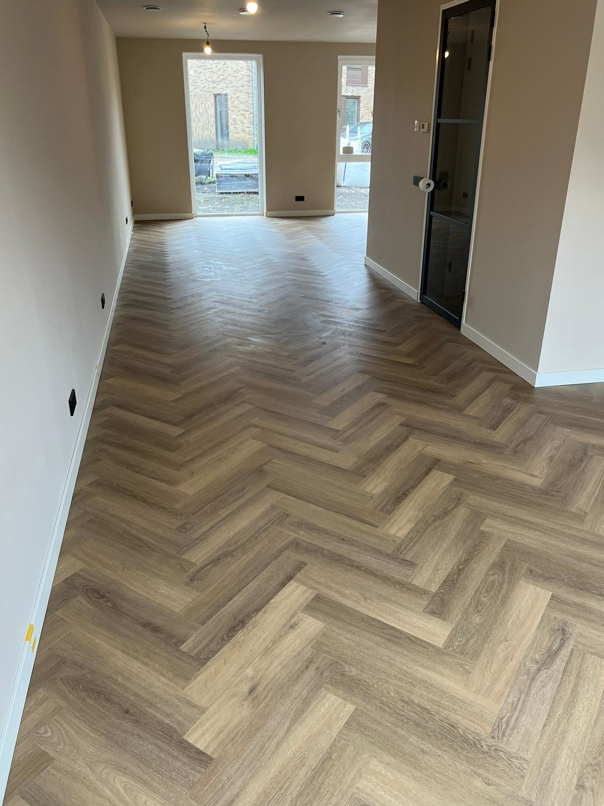 Floorlife YUP Herringbone Natural Visgraat PVC