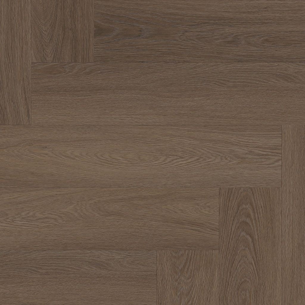 Floorlife YUP Fulham Herringbone Brown Oak Visgraat PVC Click