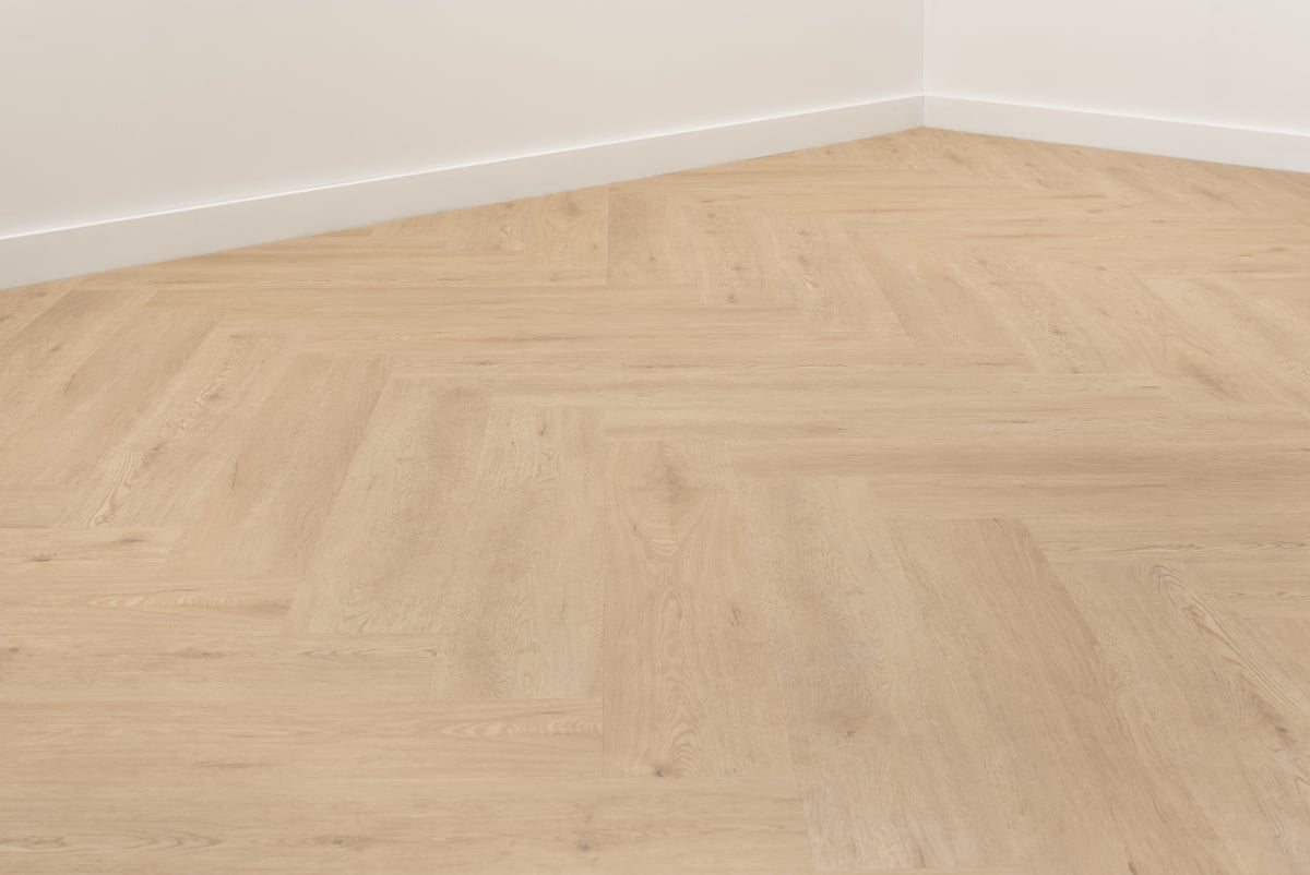 Floer Walvisgraat Gaia Grijsbeige FLR-3527 PVC