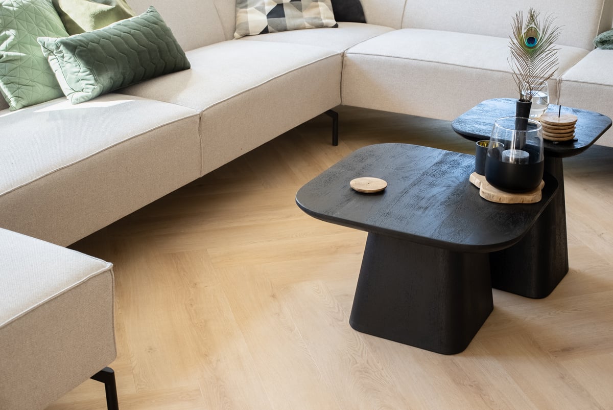 Floer Walvisgraat Cetus Crème FLR-3524 PVC