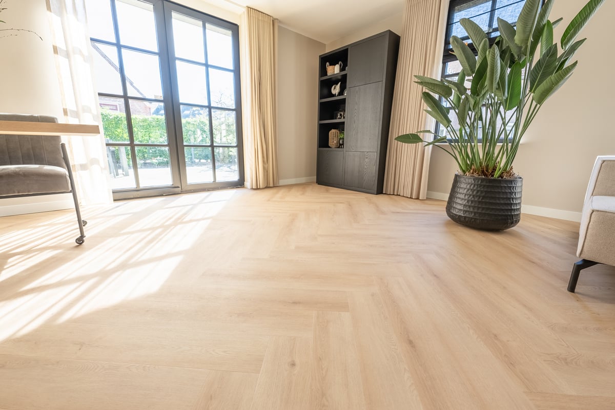 Floer Walvisgraat Cetus Crème FLR-3524 PVC