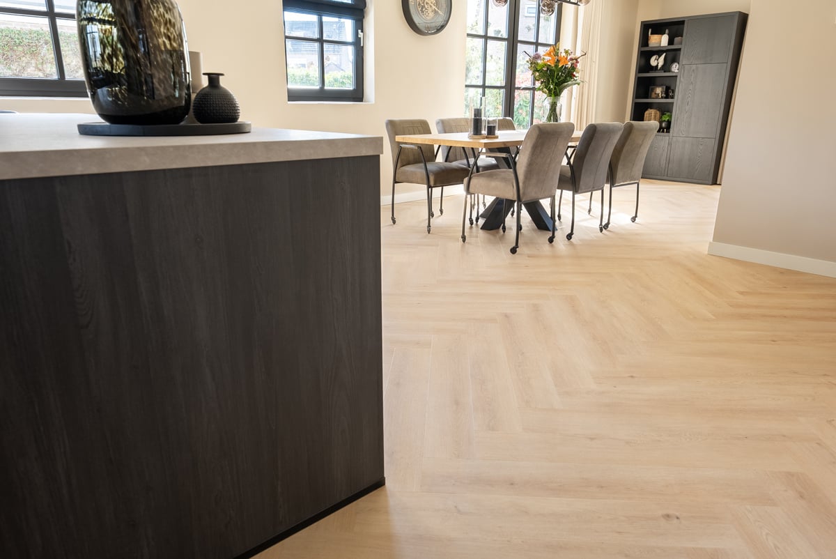 Floer Walvisgraat Cetus Crème FLR-3524 PVC