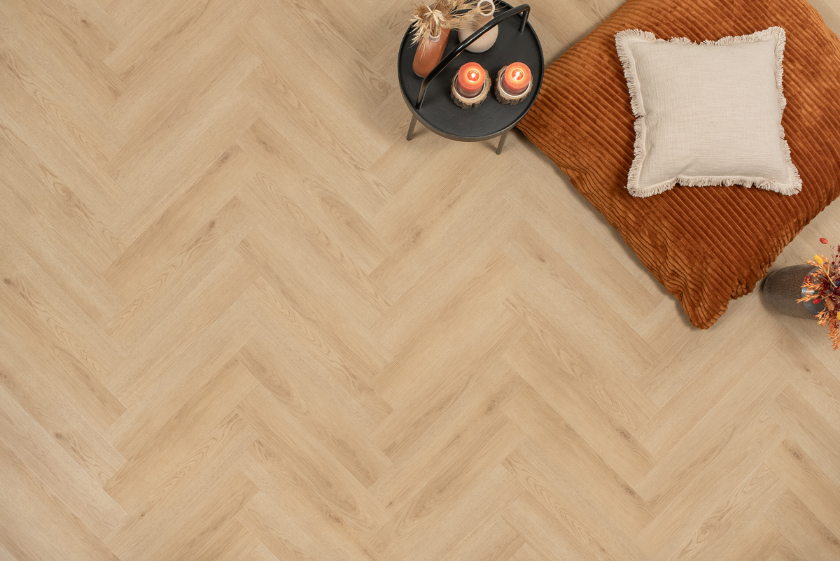 Floer Visgraat Natuur eiken FLR-3513 PVC