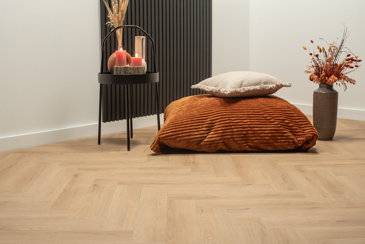 Floer Visgraat Natuur eiken FLR-3513 PVC