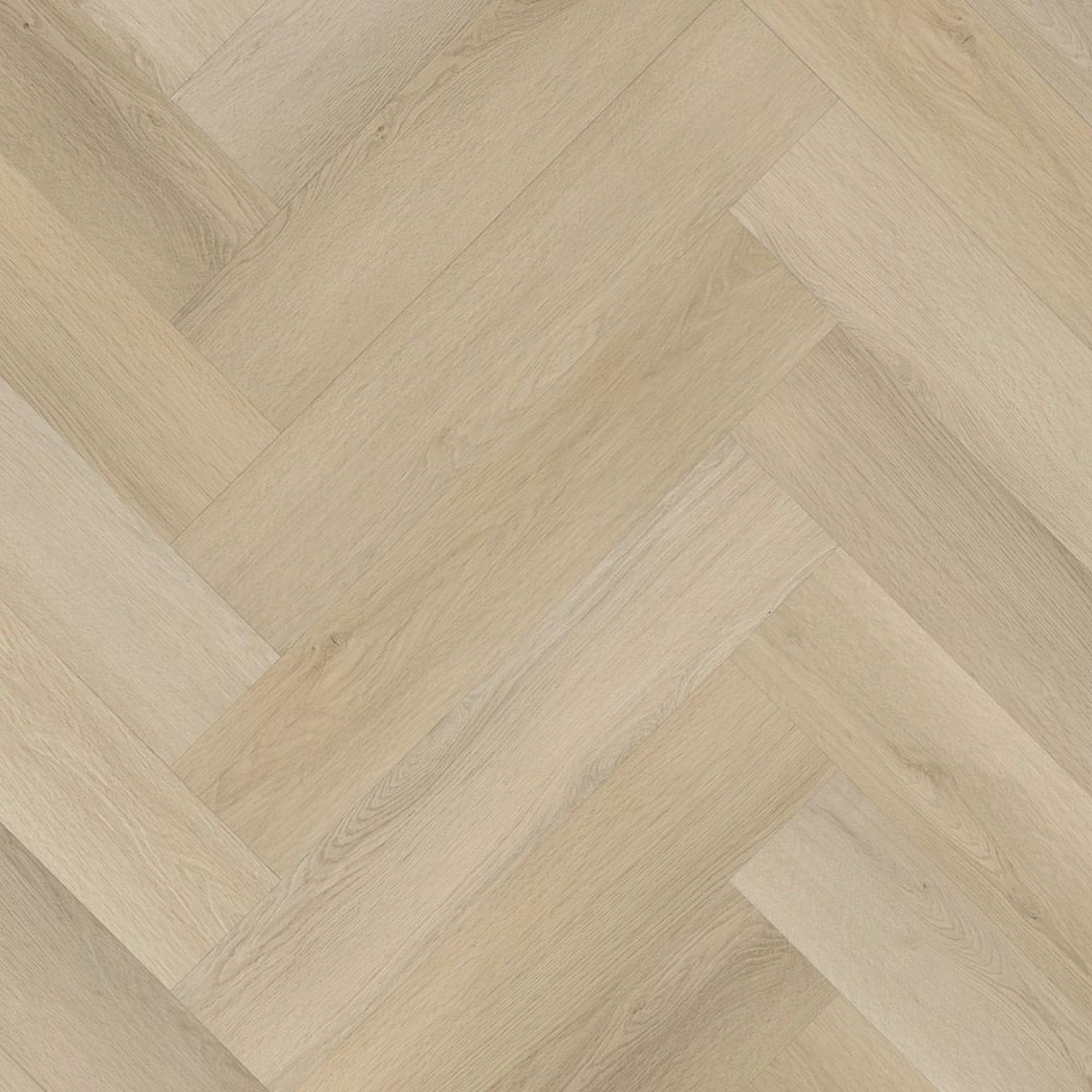 Floorlife YUP Mayfair herringbone dryback light oak PVC