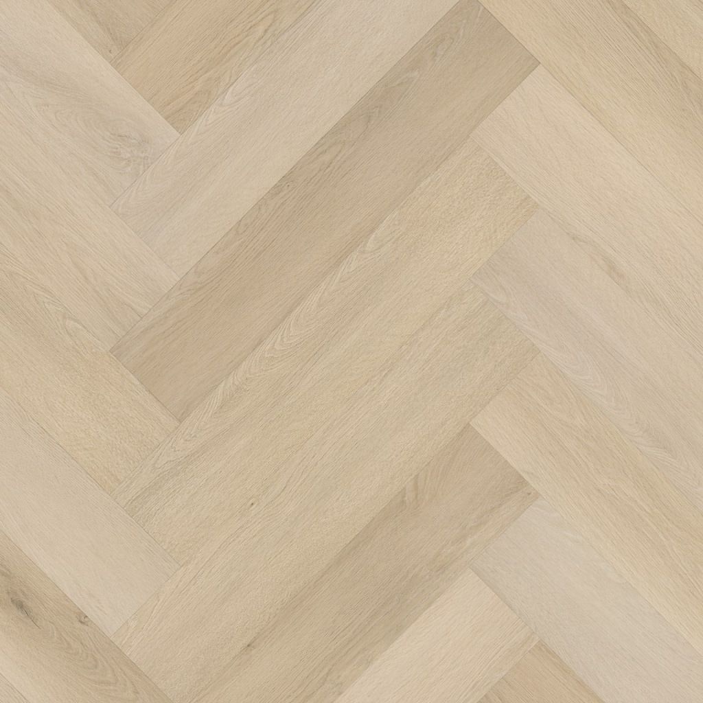 Floorlife YUP Mayfair herringbone dryback natural PVC