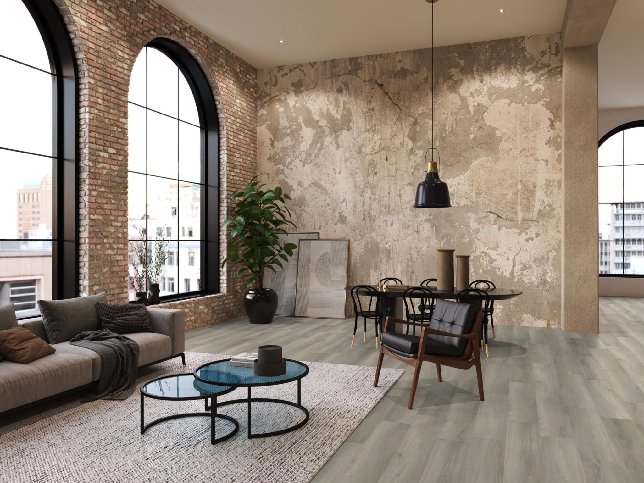 Floorlife Paddington dryback light grey PVC