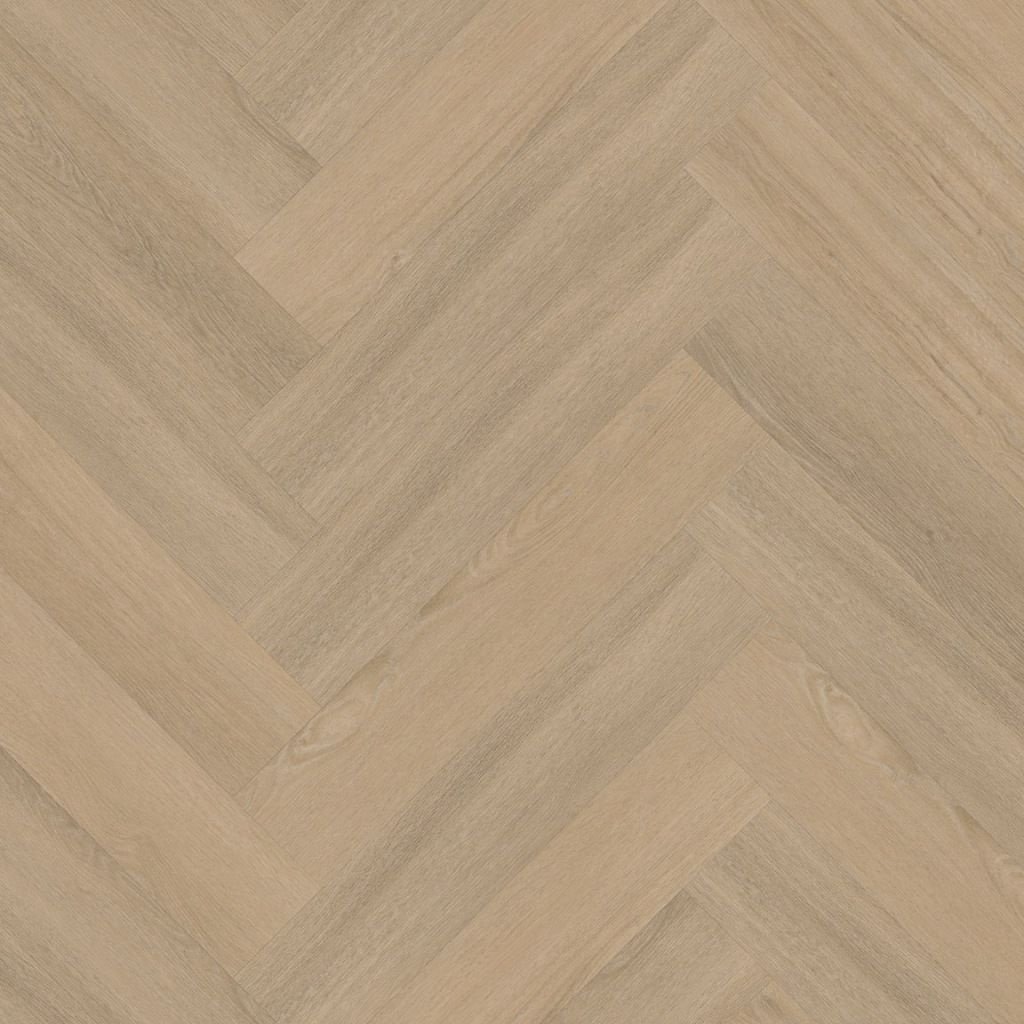 Floorlife YUP Sutton herringbone dryback warm beige PVC