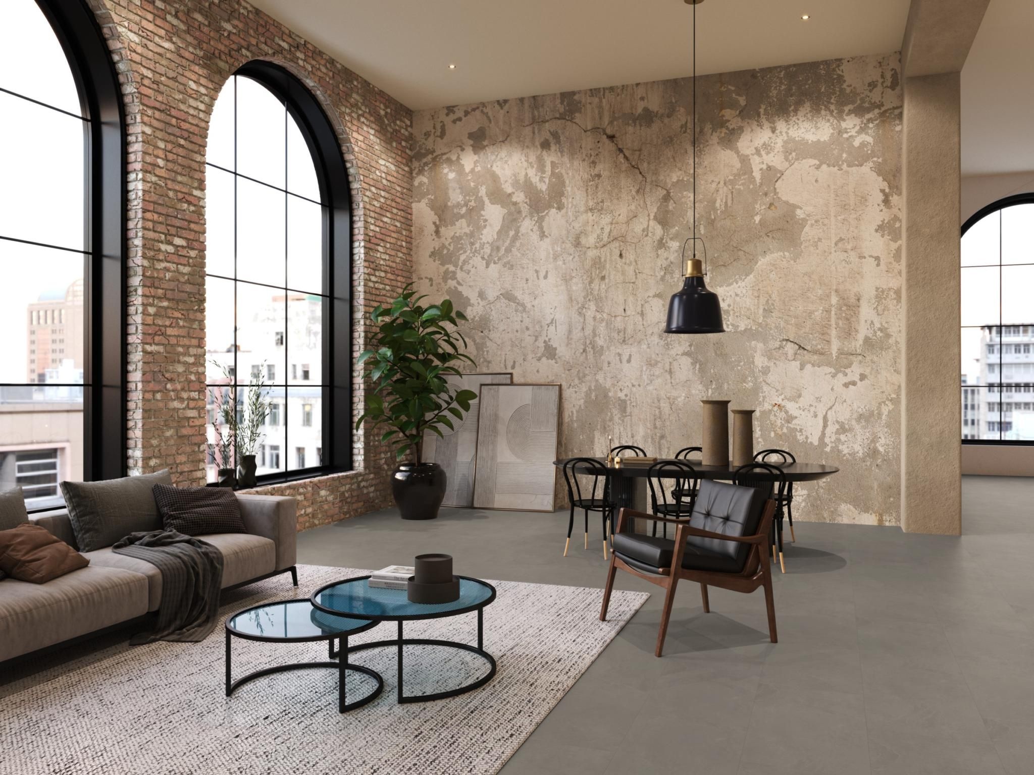 Floorlife Stanmore dryback warm grey PVC