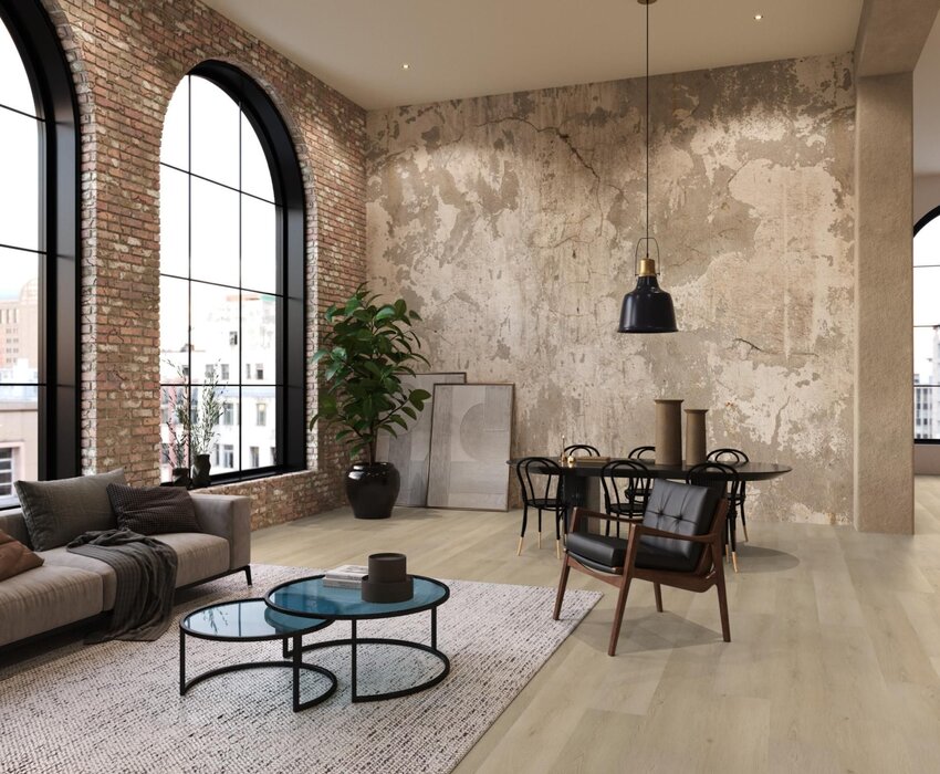 Floorlife Mayfair dryback natural PVC