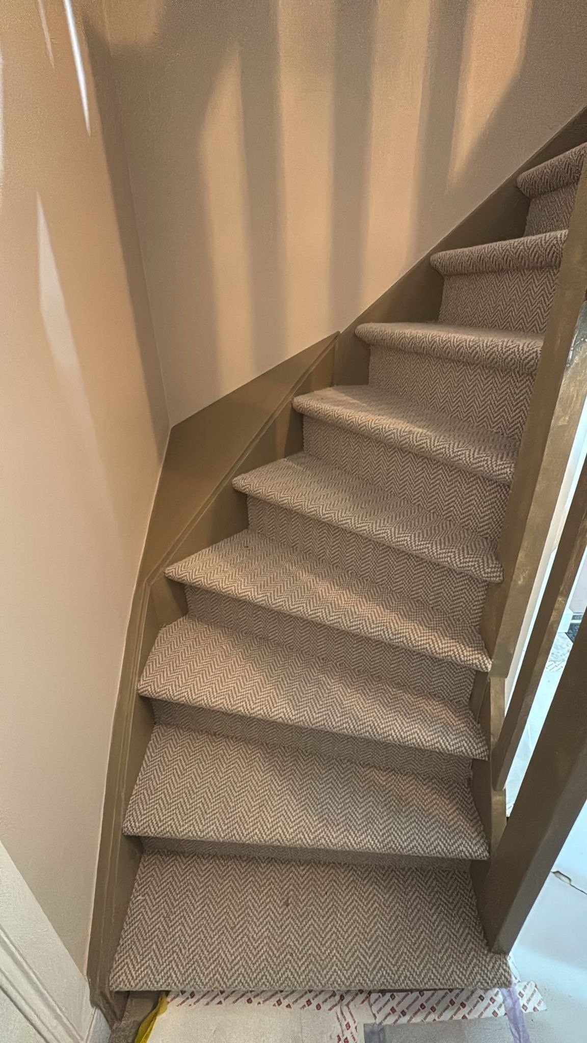 Special herringbone carpet NXT x BFS