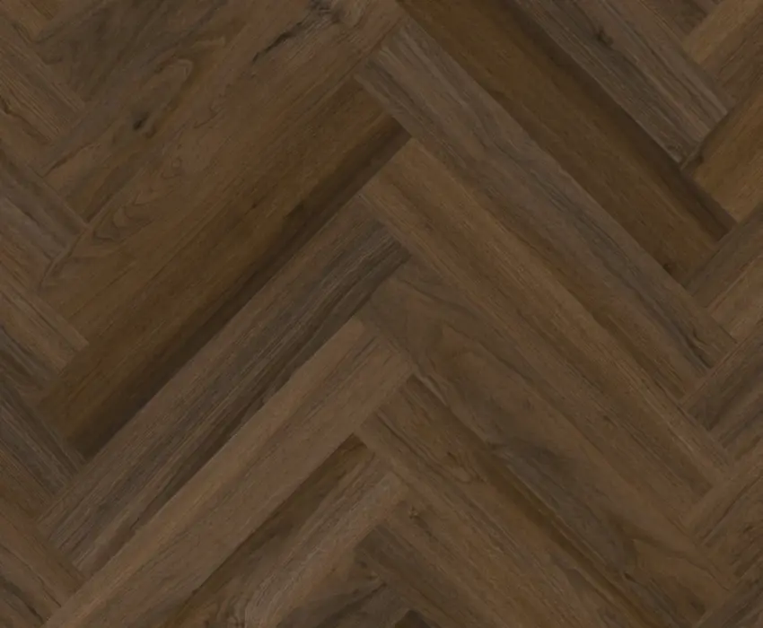 Therdex Walnut  Serie C6051 Visgraat PVC Click
