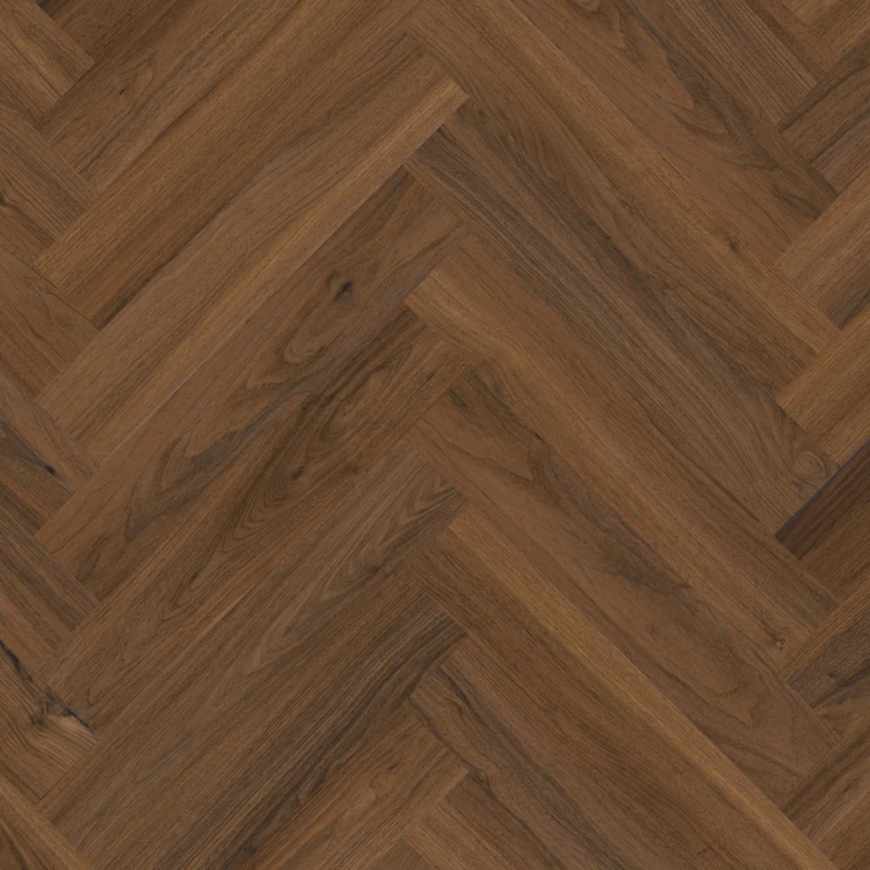 Therdex Walnut  Serie C6052 Visgraat PVC Click