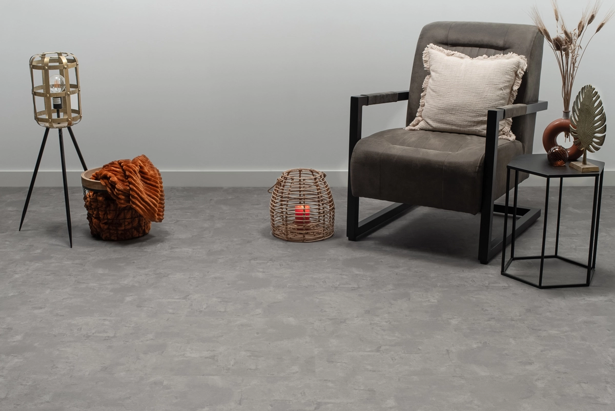 Floer Tegel Betonlook Grijs FLR-3608 PVC